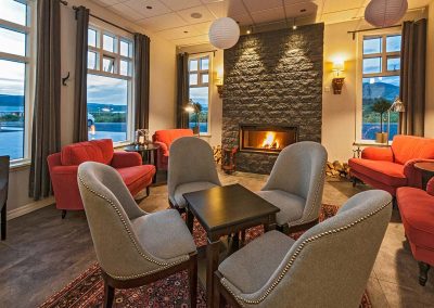 Lounge at Grímsborgir Luxury Apartments