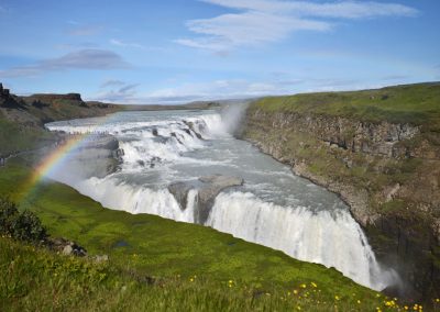 Iceland Luxury Tours Gullfoss Waterfall in Iceland Golden Circle Tour