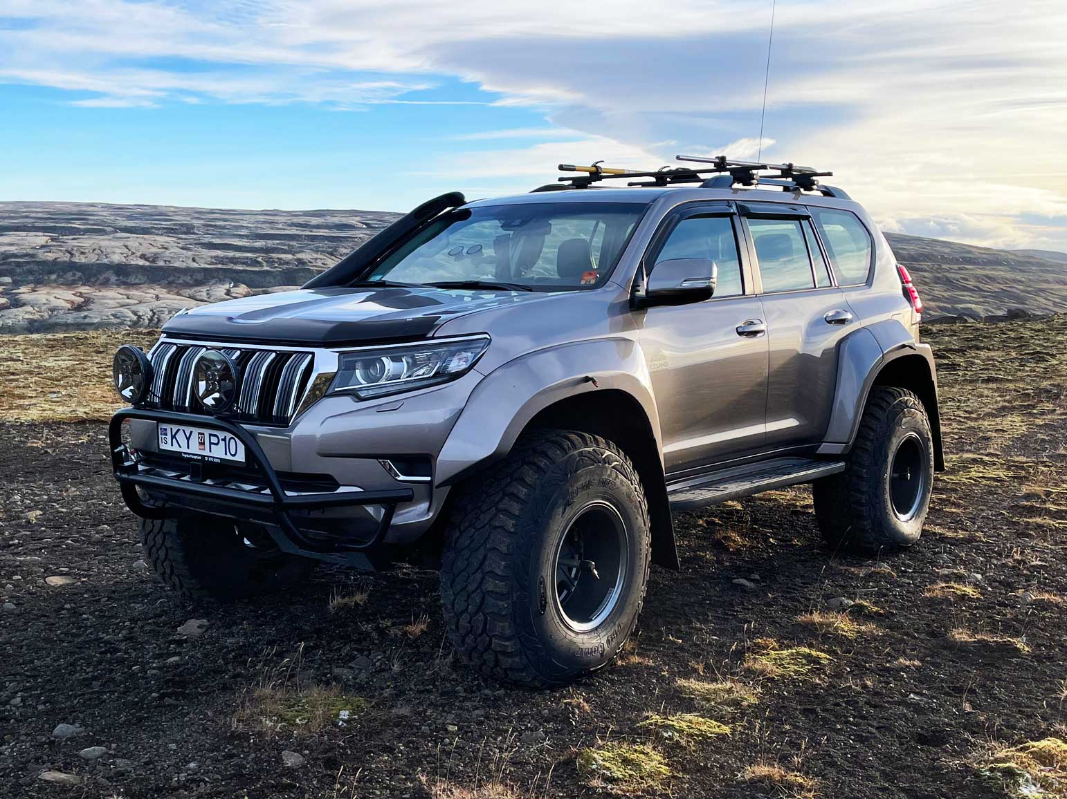 Iceland Luxury Tours modified 4x4 vehicles for private tours in Iceland